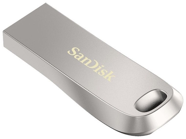 SanDisk Ultra Luxe SDCZ74-064G-G46 64Gb серебристый купить,NaN