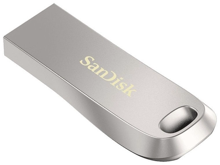 SanDisk Ultra Luxe SDCZ74-064G-G46 64Gb серебристый купить,NaN