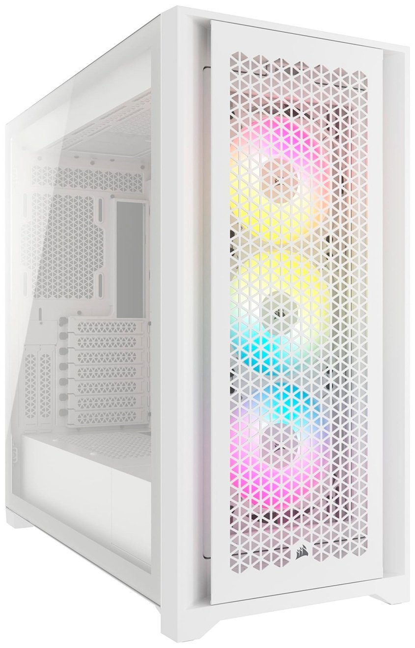 Корпус Corsair iCUE 5000D RGB Airflow CC-9011243-WW белый купить,NaN