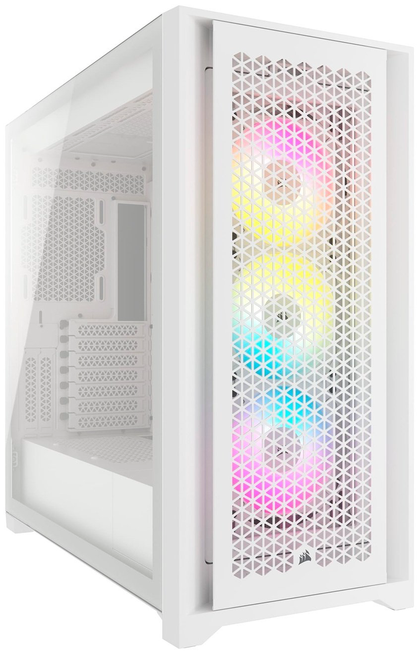 Корпус Corsair iCUE 5000D RGB Airflow CC-9011243-WW белый купить,NaN