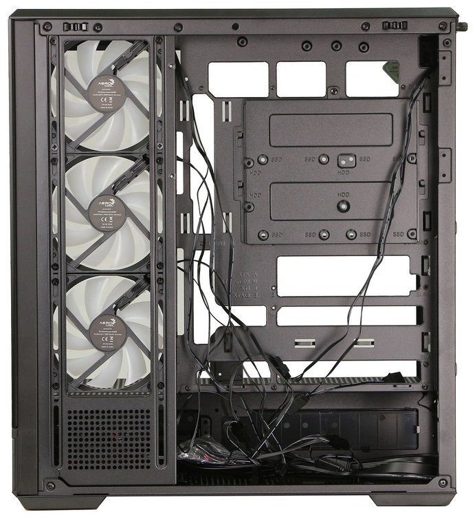 Корпус AeroCool P500B Digi-BK-V1 черный купить,42944
