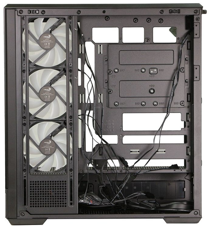 Корпус AeroCool P500B Digi-BK-V1 черный купить,42944