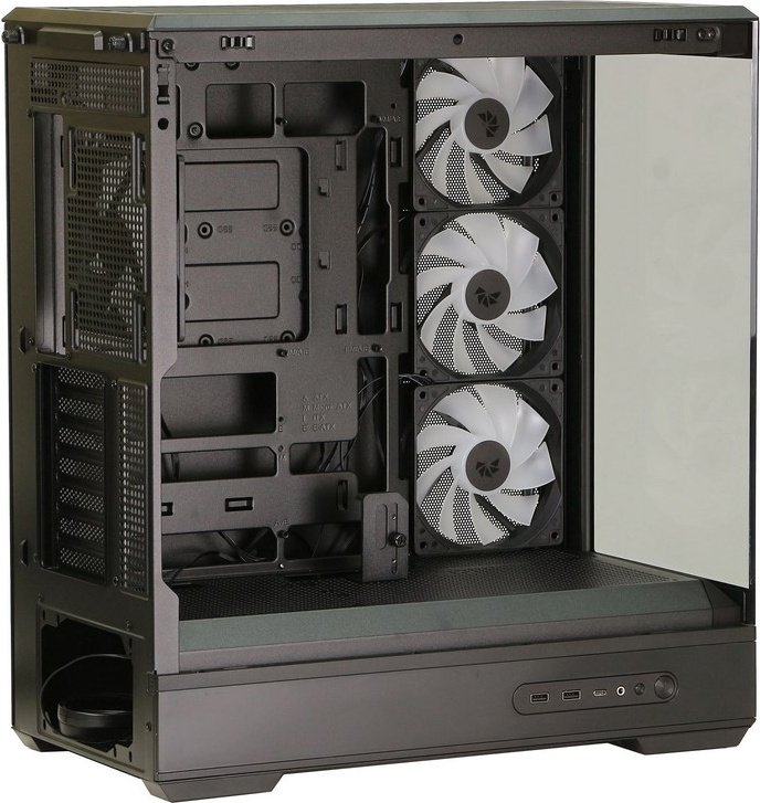 Корпус AeroCool P500B Digi-BK-V1 черный купить,42944