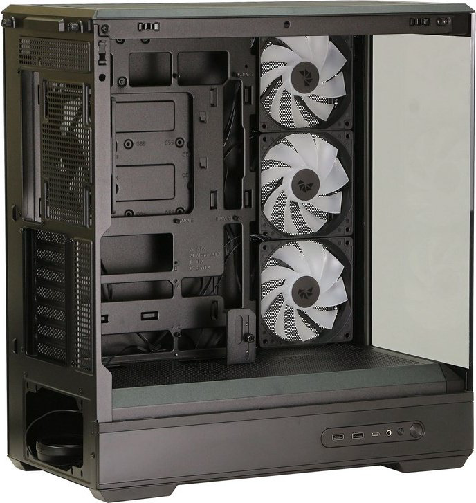 Корпус AeroCool P500B Digi-BK-V1 черный купить,42944