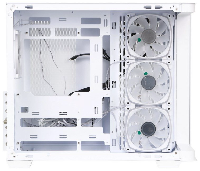 Корпус AeroCool P500C EVO-G-WT-V1 белый купить,NaN