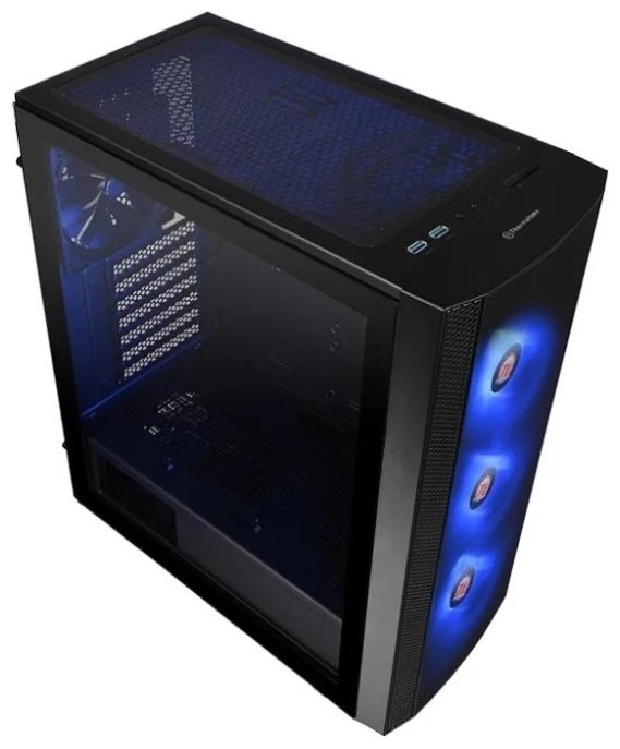 Корпус Thermaltake Versa J25 TG RGB CA-1L8-00M1WN-01 черный купить,NaN