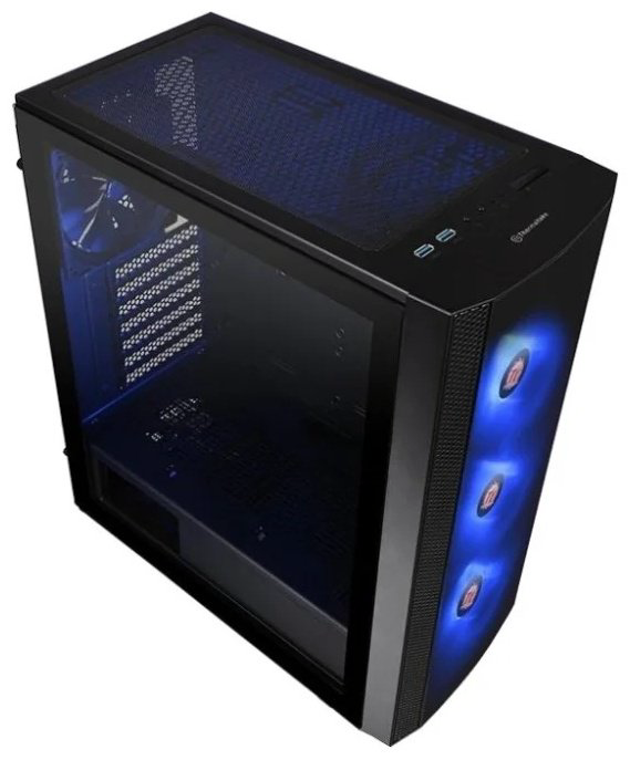 Корпус Thermaltake Versa J25 TG RGB CA-1L8-00M1WN-01 черный купить,NaN
