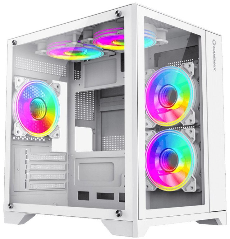 Корпус Game Max Infinity Mini WH белый - ForteMarket Корпус Game Max Infinity Mini WH белый купить,34090