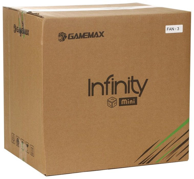 Корпус Game Max Infinity Mini BK черный - ForteMarket Корпус Game Max Infinity Mini BK черный купить,23910