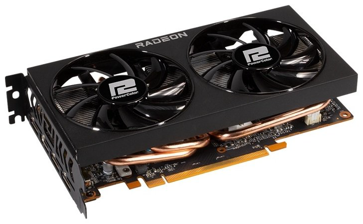 Видеокарта PowerColor AMD Radeon RX 6600 Fighter AXRX 6600 8GBD6-3DH 8 ГБ купить,NaN