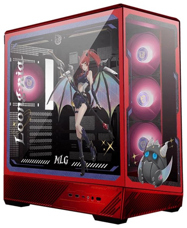 Корпус MSI PANO 130R MLG EDITION красный купить,NaN