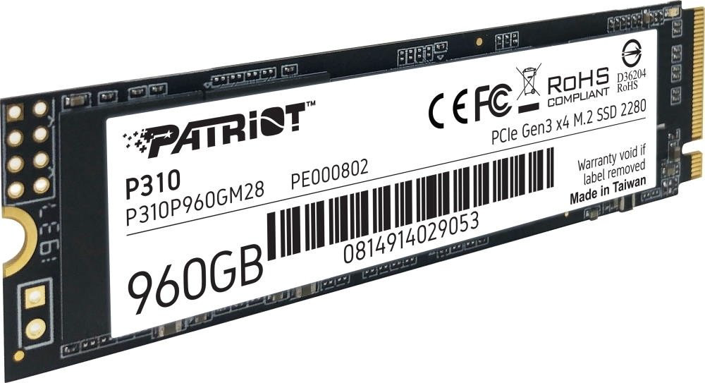 SSD Patriot P310P960GM28 960 Гб купить,NaN