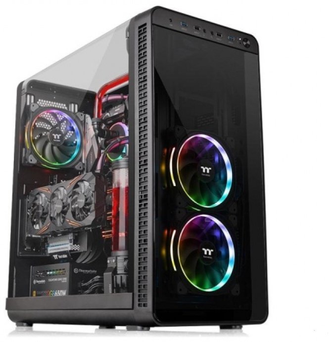 Корпус Thermaltake CA-1J7-00M1WN-01 черный купить,NaN