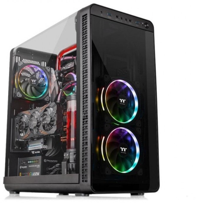 Корпус Thermaltake CA-1J7-00M1WN-01 черный купить,NaN