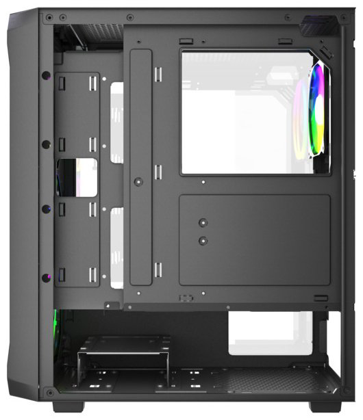 Корпус Wintek Tornado Pro PS195-B-M TG черный - ForteMarket Корпус Wintek Tornado Pro PS195-B-M TG черный купить,29982