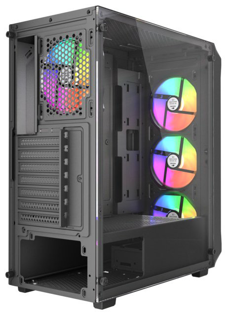 Корпус Wintek Tornado Pro PS195-B-M TG черный - ForteMarket Корпус Wintek Tornado Pro PS195-B-M TG черный купить,29982