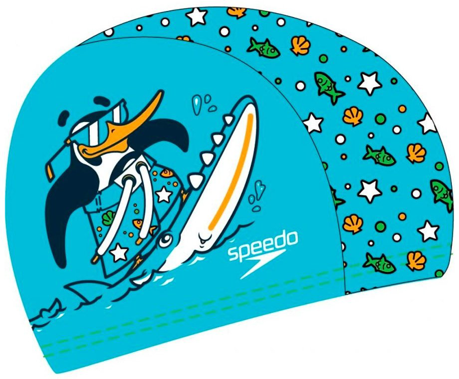 Шапочка Speedo Printed Polyester, 8-1224114675 мультиколор размер: универсальный купить,NaN
