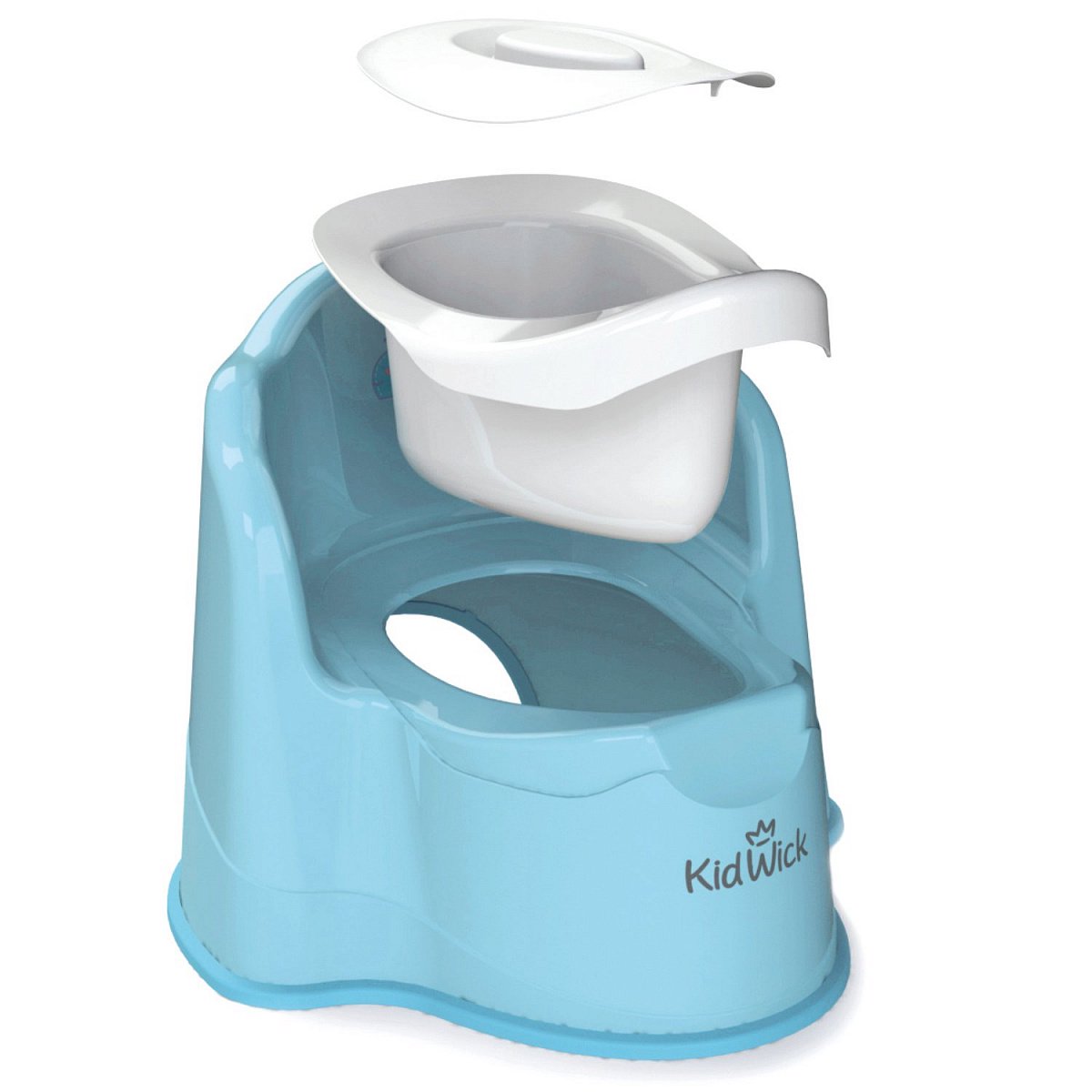Горшок детский Kidwick Королевский KW080204 голубой купить,NaN