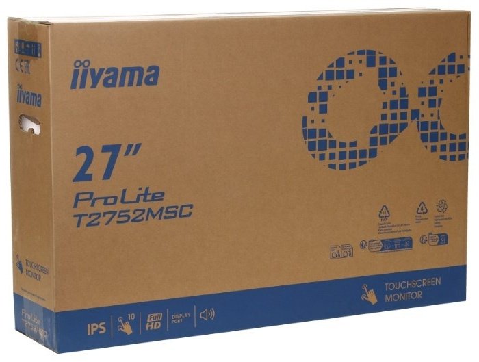 Монитор 27" Iiyama T2752MSC-W1 белый купить,232990