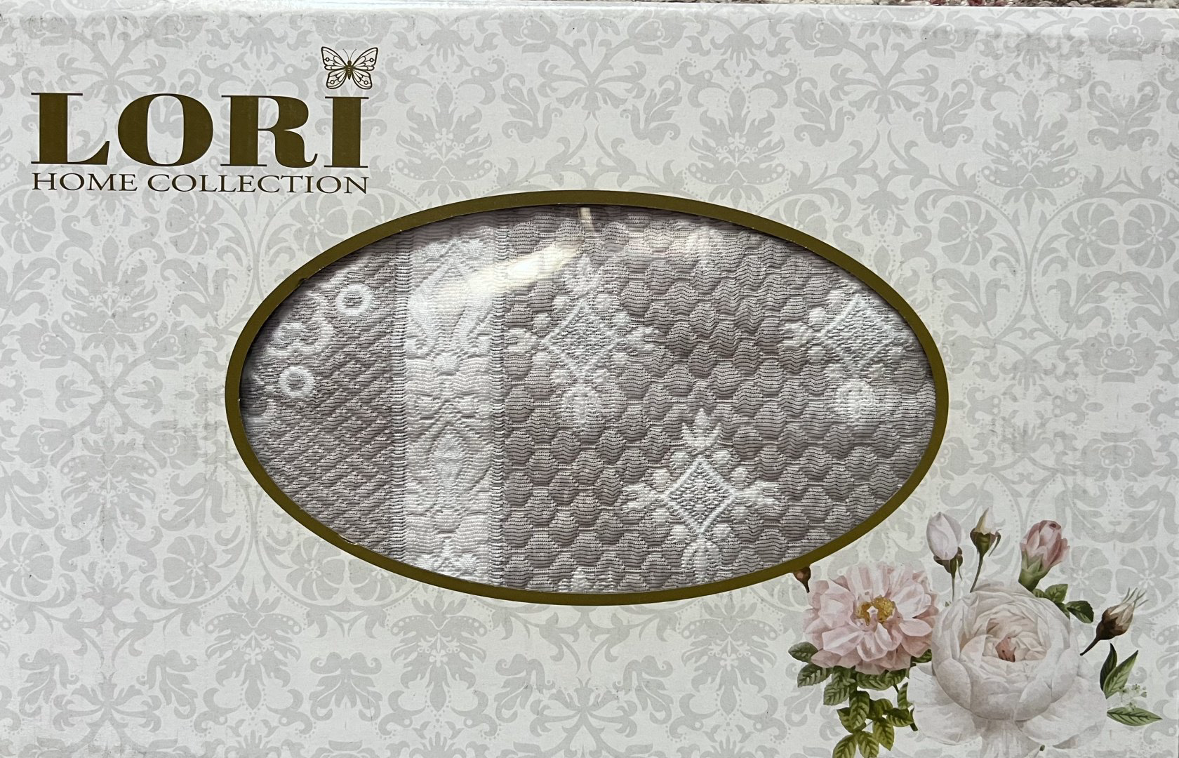 Покрывало LORI Home Collection 170х240 см, гобелен, бежевый, светло - бежевый купить,NaN