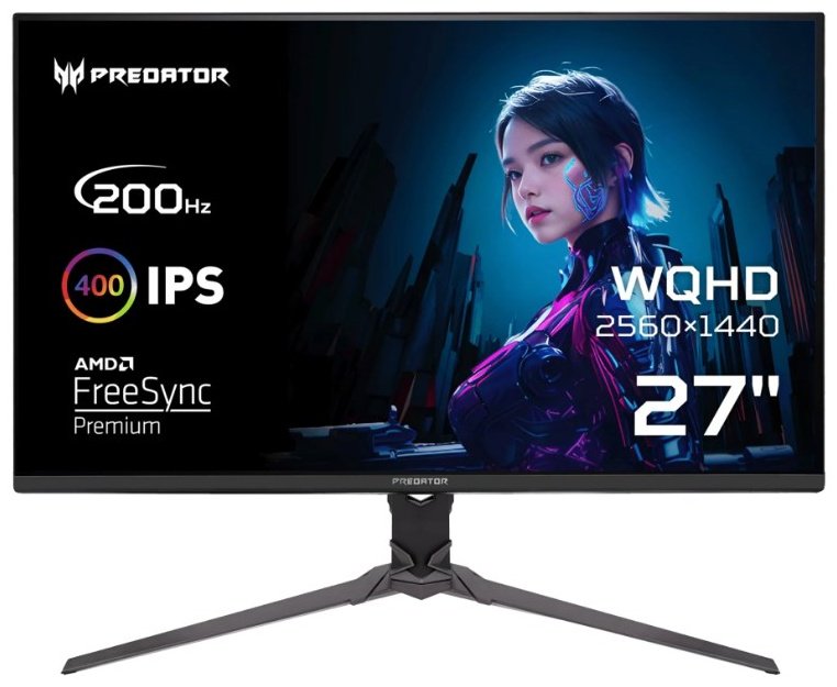 Монитор 27" Acer Predator XB273UX1bmiiprx UM.HX3EE.111 черный
