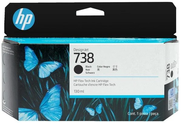Картриджи HP 498N8A без чипа черный
