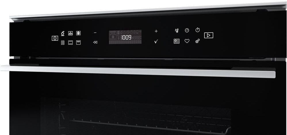 Духовой шкаф Whirlpool W7 OM4 4S1 P черный, серебристый купить,445809