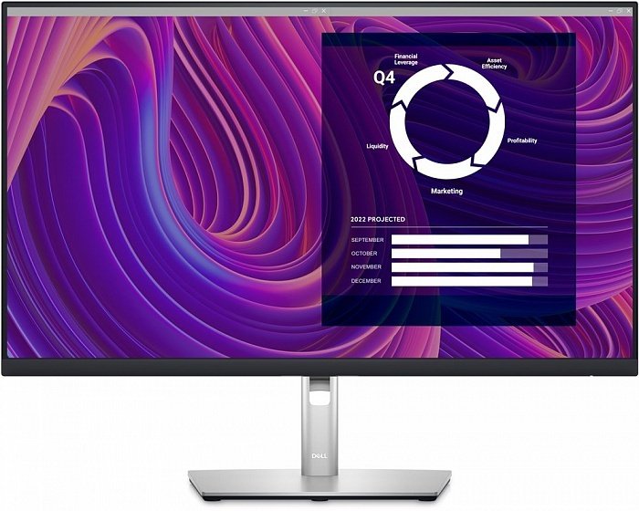 Монитор 27" DELL P2723D серебристый купить,NaN