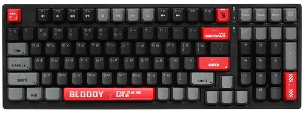 Клавиатура A4Tech Bloody S98 Sports (S98 SPORTS RED) черный