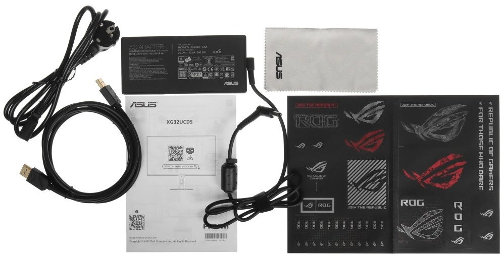 Монитор 32" ASUS XG32UCDS черный