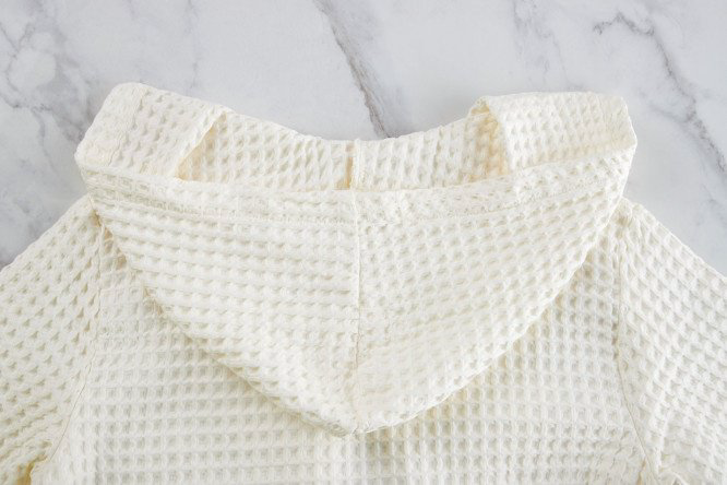 Вафельный халат COTTON айвори купить,NaN