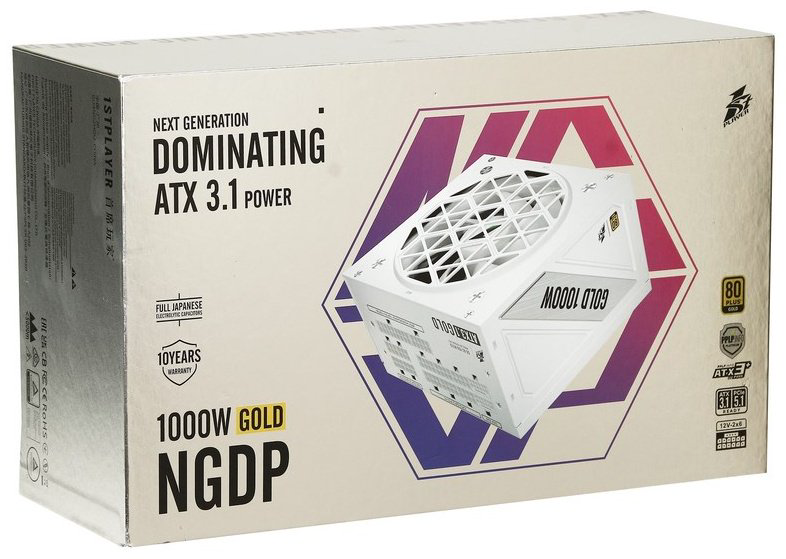 Блок питания 1STPLAYER HA-1000BA4 (HA-1000BA4 WHITE-EU) 1000 Вт купить,83180