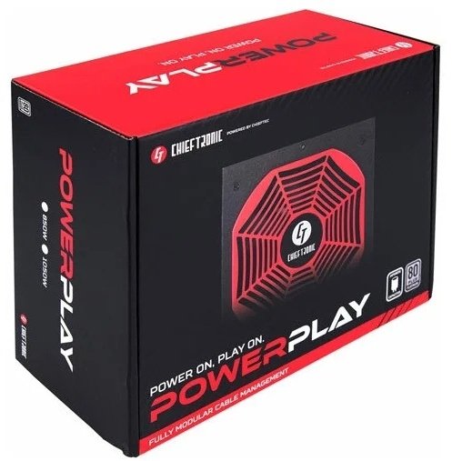 Блок питания Chieftronic POWERPLAY GPU-1050FC 1050 Вт купить,NaN