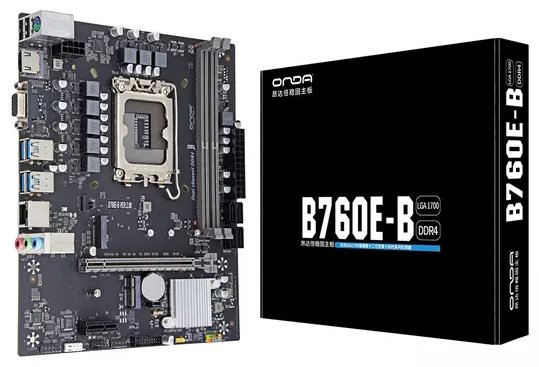 Материнская плата ONDA B760E-B DDR4 купить,NaN