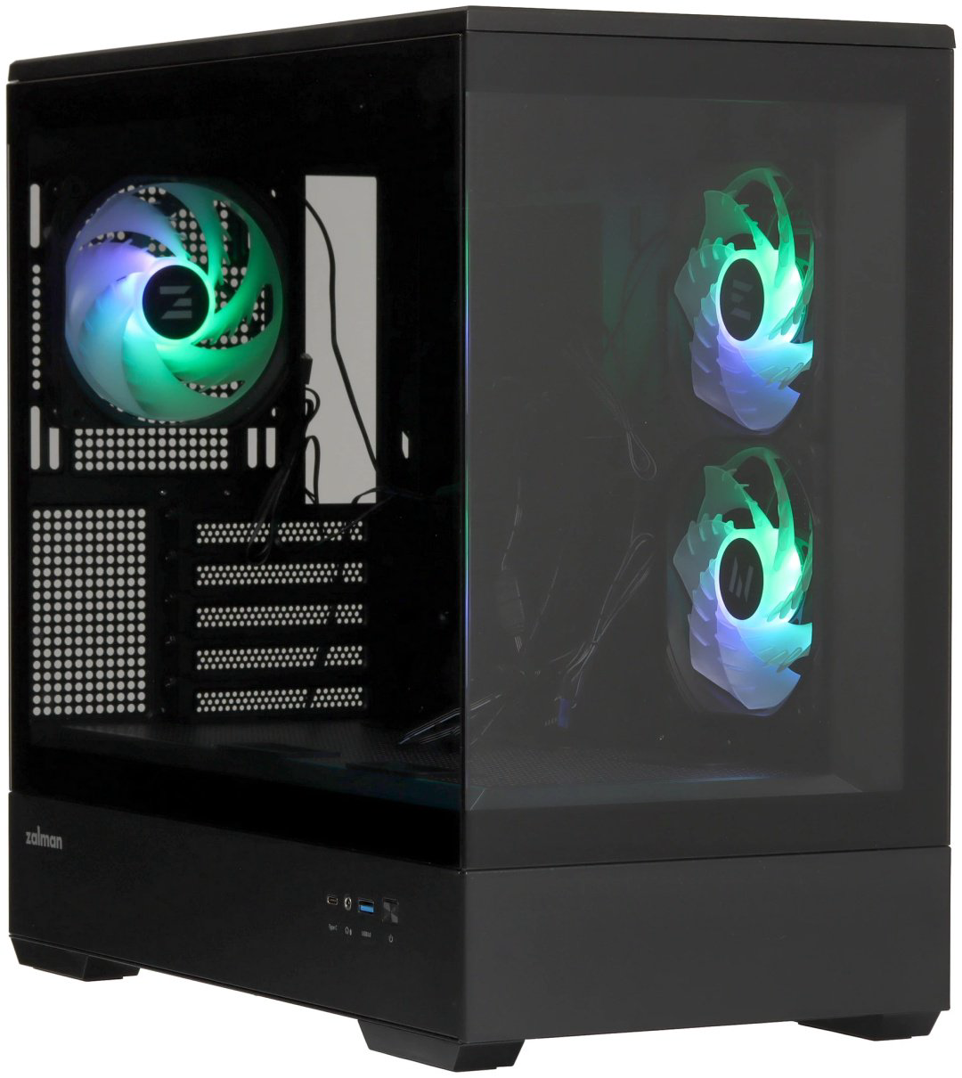 Корпус Zalman P30 V2 черный купить,NaN