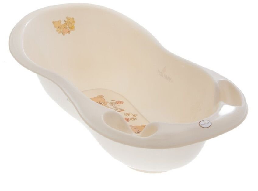 Ванна детская Tega Teddy Мишки MS-005 LUX-119 102см бежевая купить,NaN