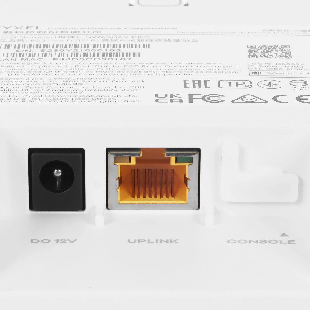 Wi-Fi точка доступа ZyXEL NWA90AXPRO-EU0102F - ForteMarket Wi-Fi точка доступа ZyXEL NWA90AXPRO-EU0102F купить,68154