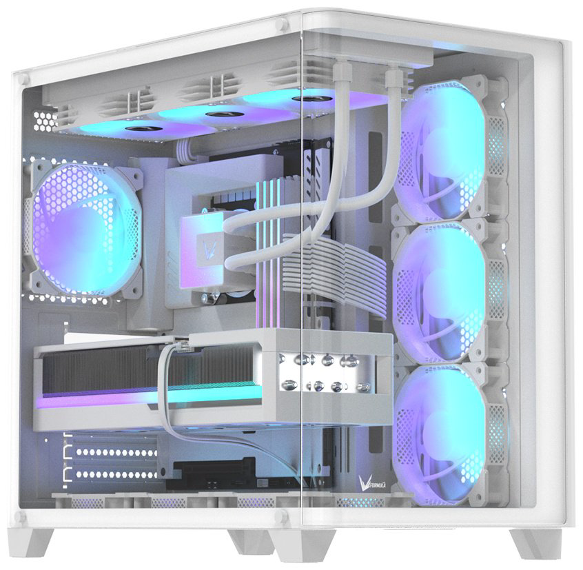 Корпус Formula V Crystal U2 Floe White без Б/П белый купить,NaN