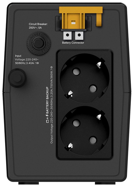 Источник бесперебойного питания APC BVG700I-GR