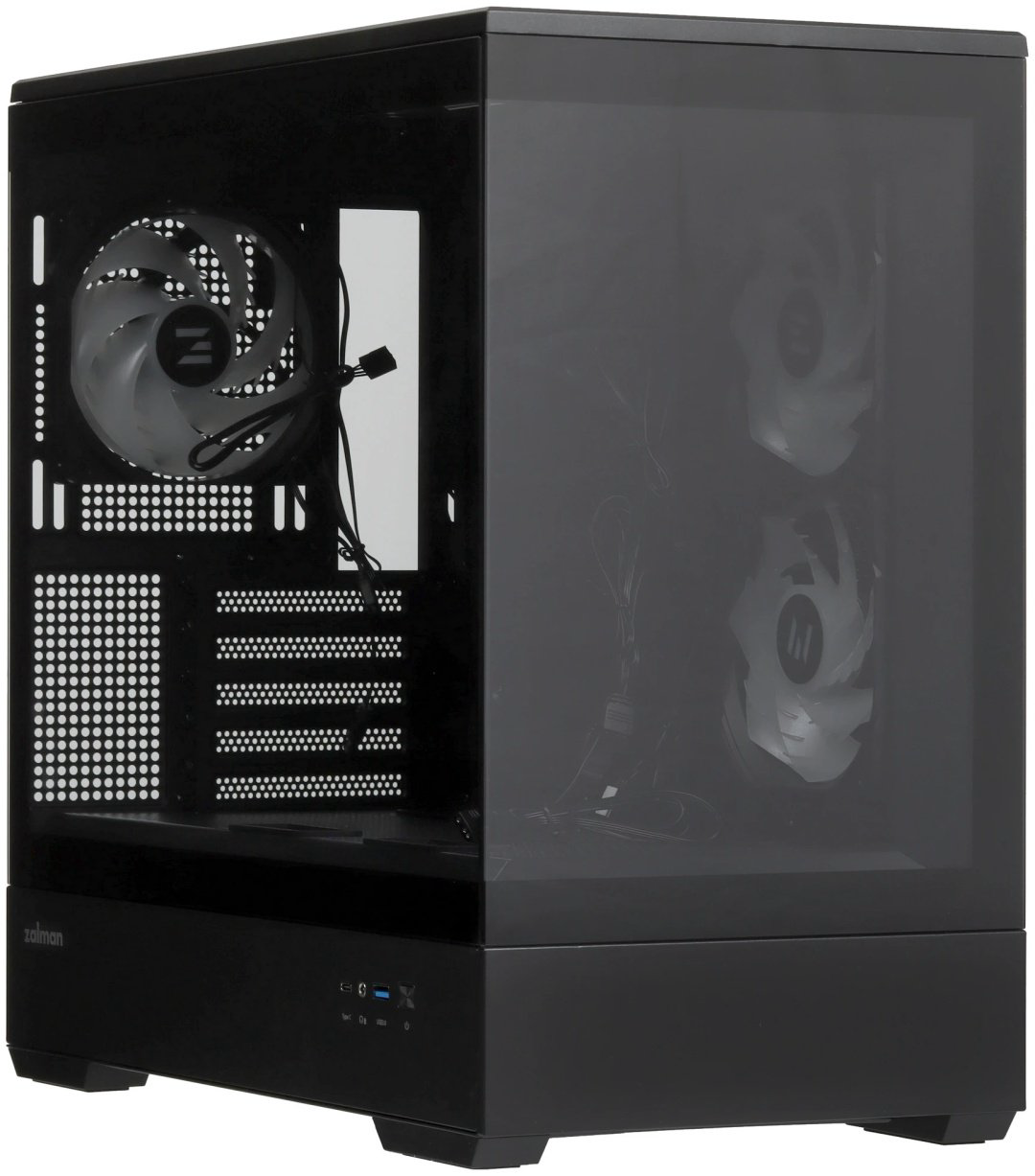 Корпус Zalman P30 V2 черный купить,NaN