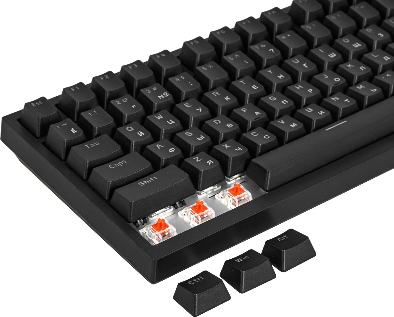 Клавиатура Ajazz AK820 Red Switch (AK820/Red/Black) черный - ForteMarket Клавиатура Ajazz AK820 Red Switch (AK820/Red/Black) черный купить,15781