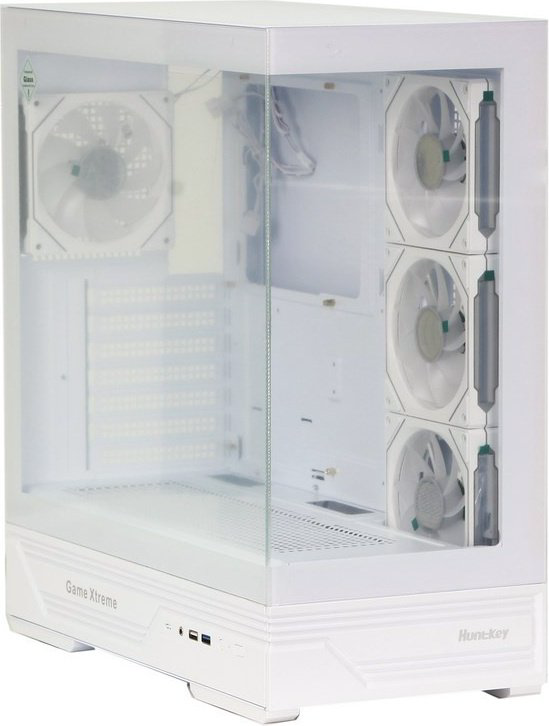 Корпус HuntKey GX760A Fortune белый купить,32930