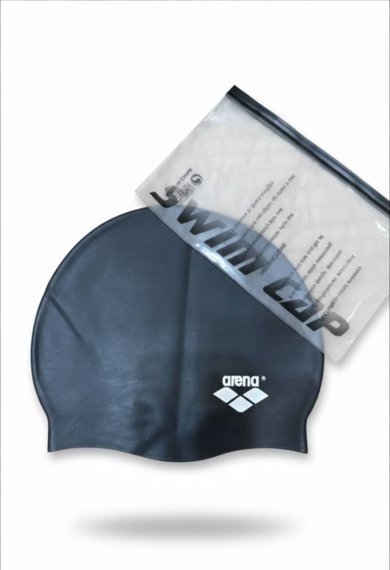 Шапочка ARENA Classic Silicone 91662 черный купить,NaN