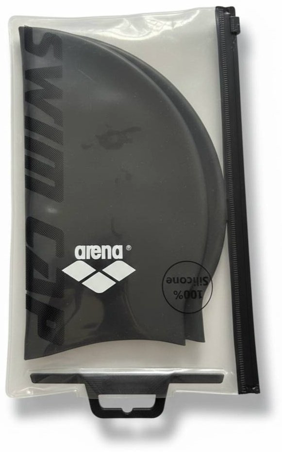 Шапочка ARENA Classic Silicone 91662 черный купить,NaN
