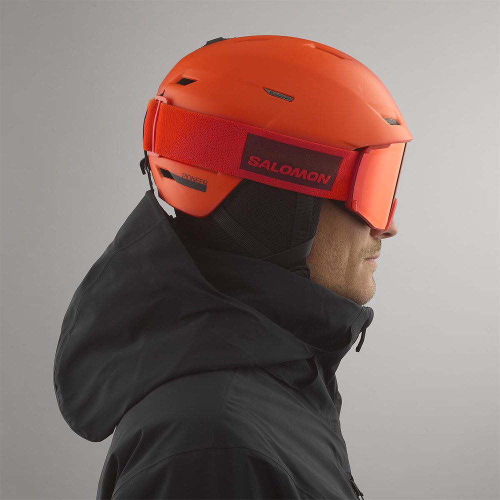 Шлем Salomon Pioneer Lt L47610800 оранжевый S купить,65900