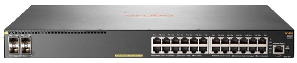 HPE Aruba 2930F 24G 4SFP JL259A черный купить,528650