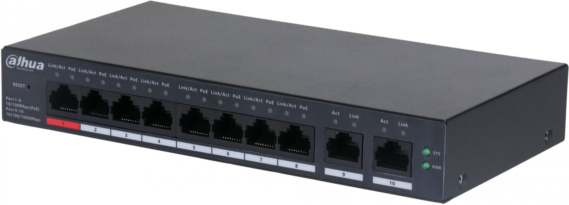 Коммутатор Dahua DH-CS4010-8ET-110