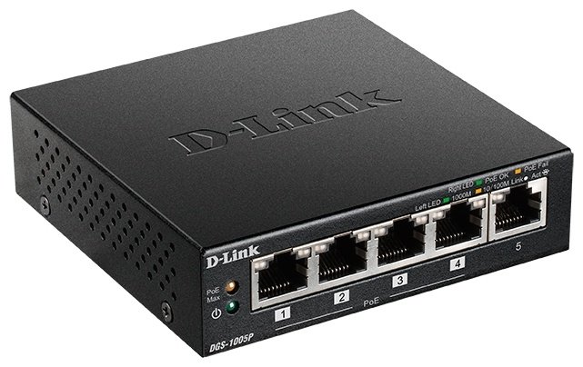 Коммутатор D-link DGS-1005P/A1A купить,NaN