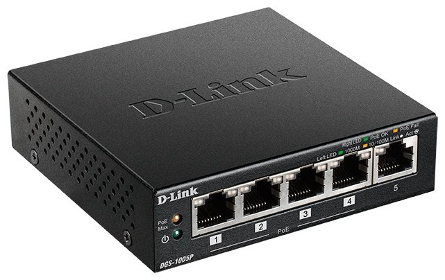 Коммутатор D-link DGS-1005P/A1A купить,NaN