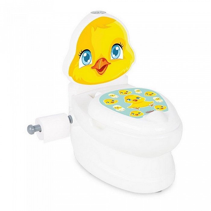 Горшок детский Pilsan Цыпленок 07564 белый